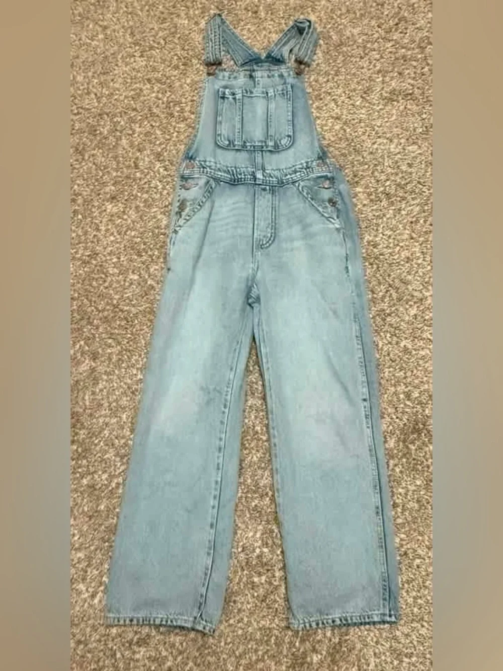 GAP Light Blue Denim Kids Overalls